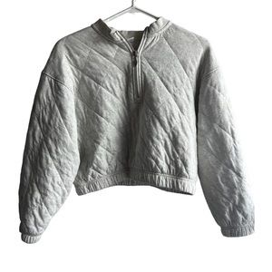 XS petite half zip sweatshirt